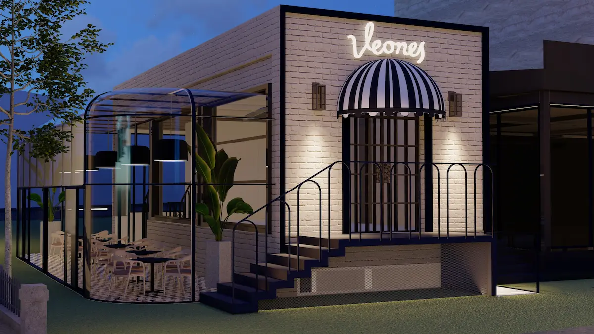 Büyük Otel Kafe Projesi